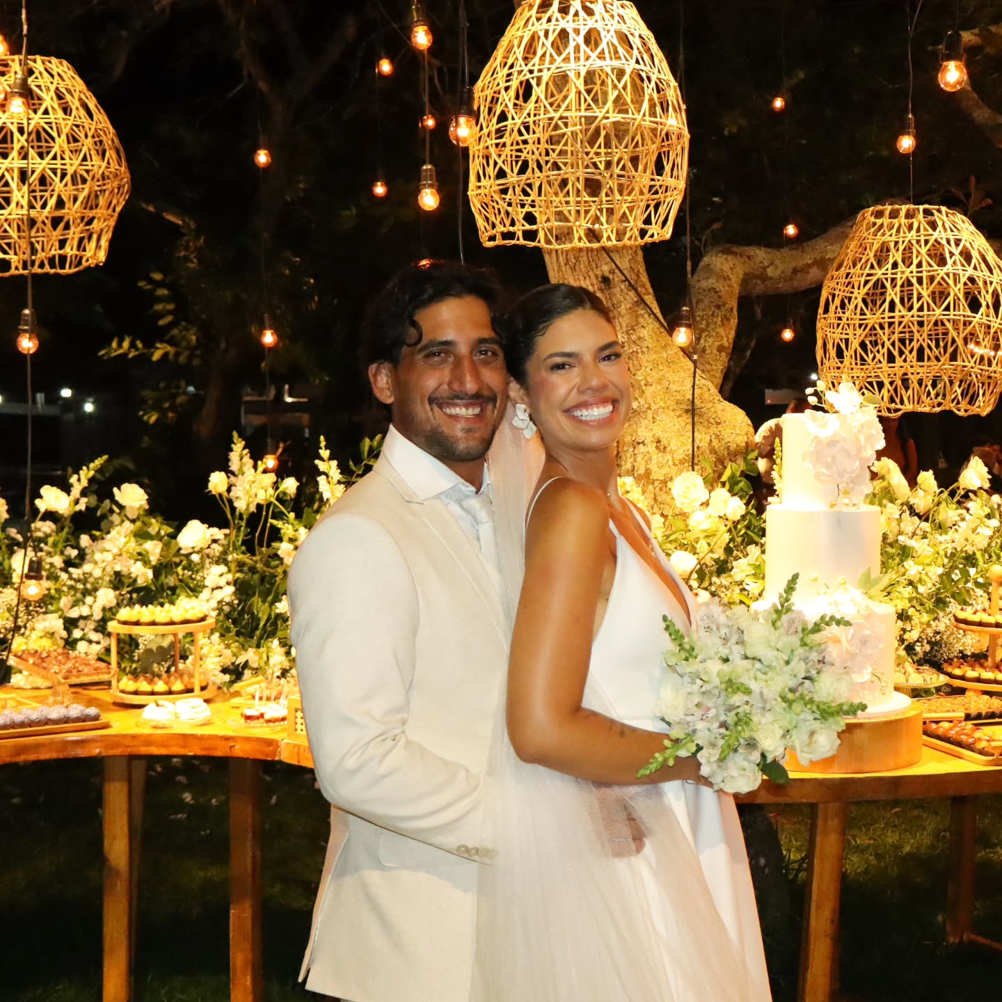 Casamento ao ar livre